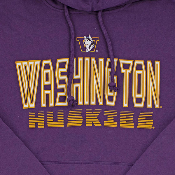 Washington Huskies Byline Headline Hoodie