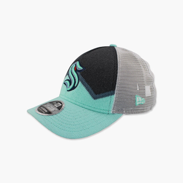 Seattle Kraken Felt Trucker Hat