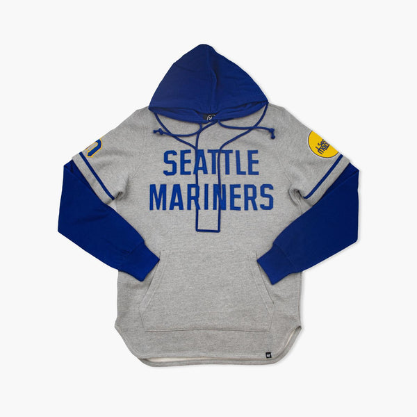 Seattle Mariners Game Felt Shortstop Hoodie