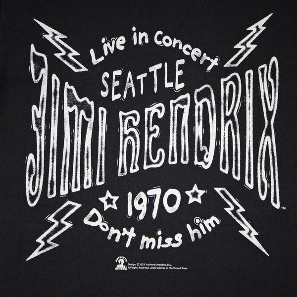 Jimi Hendrix Lightning T-Shirt