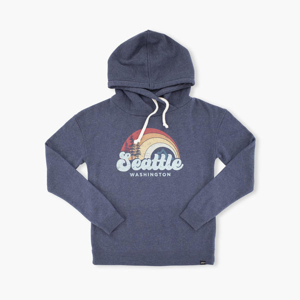 Seattle End of Women's Denim Hoodie