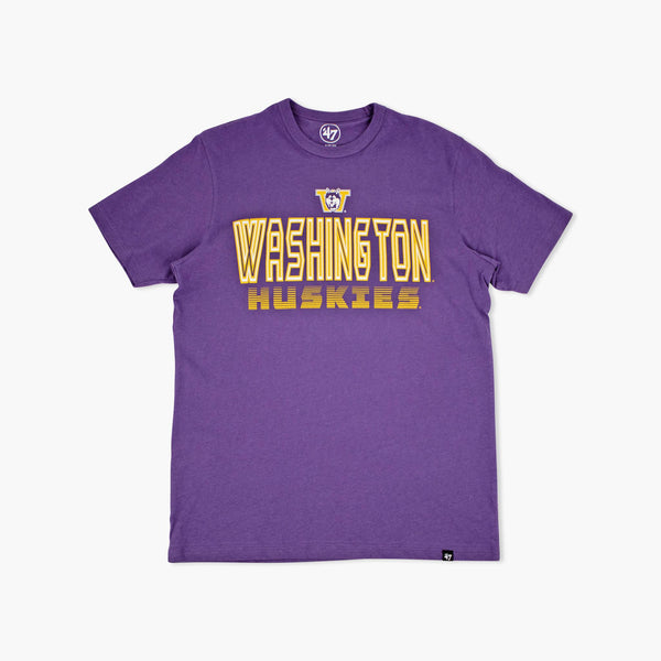 Washington Huskies Byline Regent Purple Franklin T-Shirt