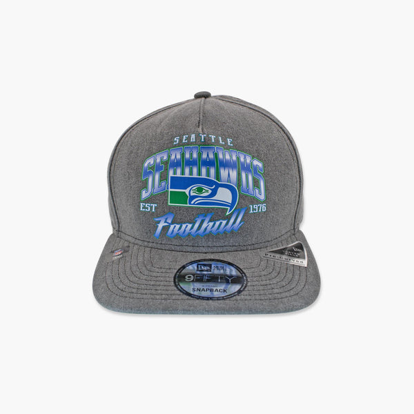Seattle Seahawks Charcoal A-Frame Snapback