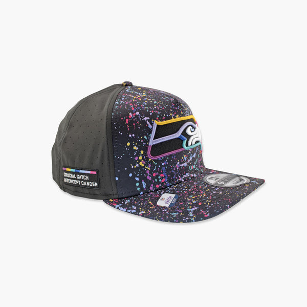 Seattle Seahawks 2025 Crucial Catch A-Frame Performance Snapback