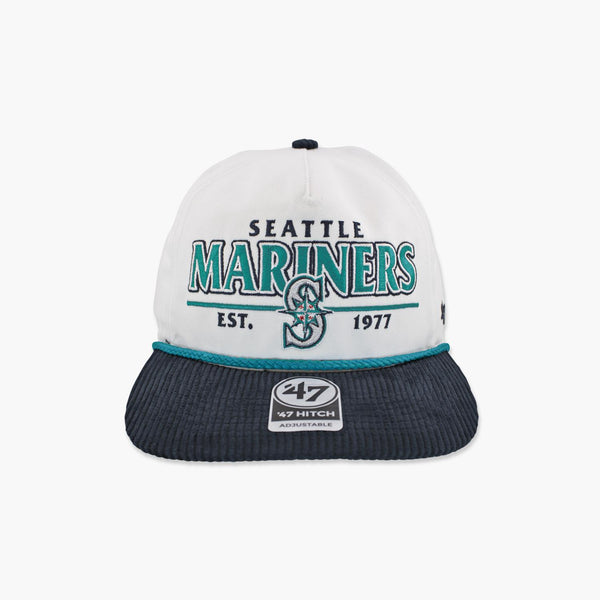 Seattle Mariners Primary Logo Rustic Denim Hitch Snapback