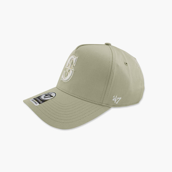 Seattle Mariners Primary Logo System Grey Offsides Snapback
