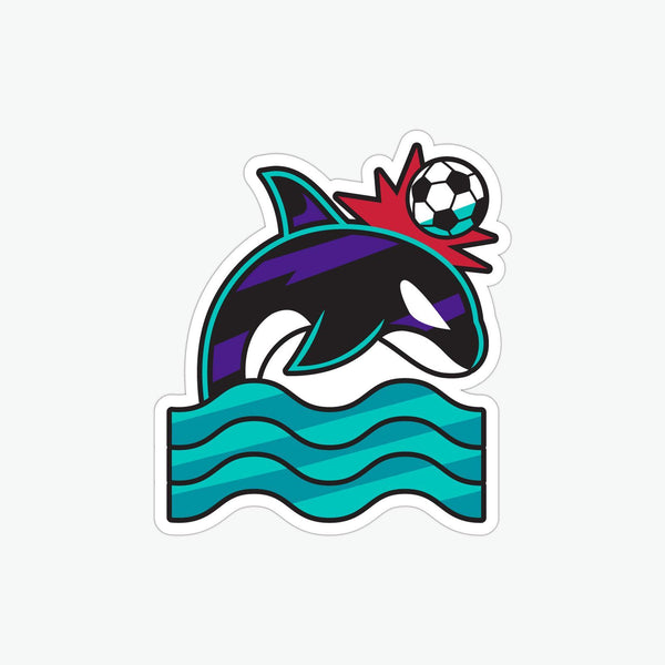 Wild Whale Sticker