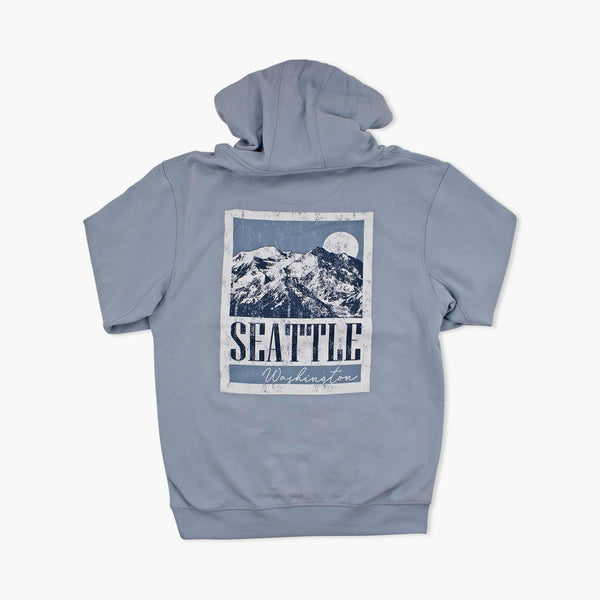 Vast Views Blue Seattle Hoodie
