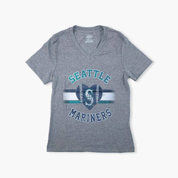 Seattle Mariners Team Love Youth Grey T-Shirt