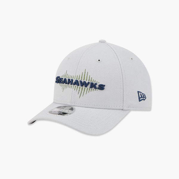 Seattle Seahawks Rivalry M-Crown Navy Text Snapback