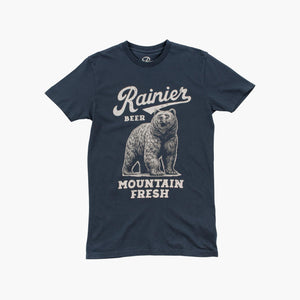 Rainier Beer Grizzly Mountain Fresh T-Shirt