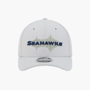 Seattle Seahawks Rivalry M-Crown Navy Text Snapback