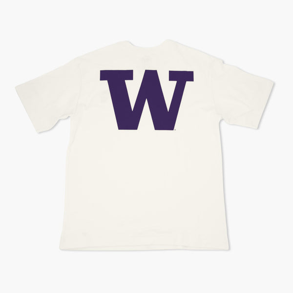 Washington Huskies Cream Heavyweight Premium T-Shirt