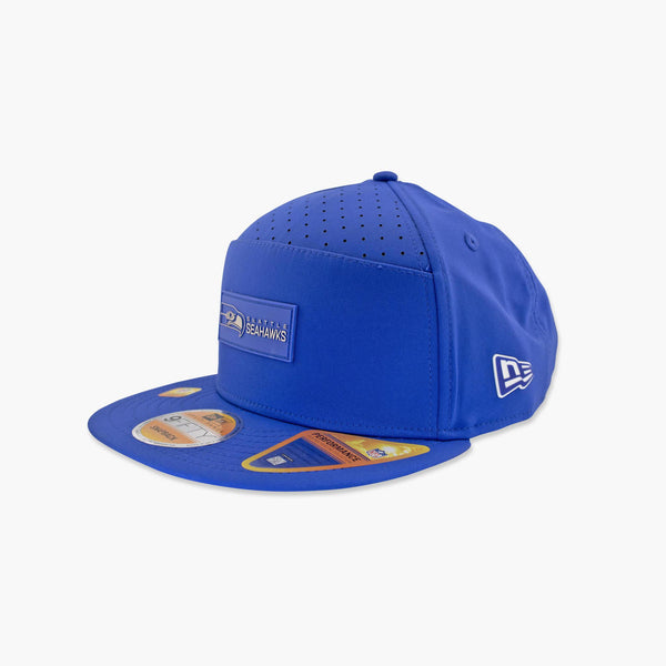 Seattle Seahawks 2025 Sideline Royal Flat Bill Performance Snapback