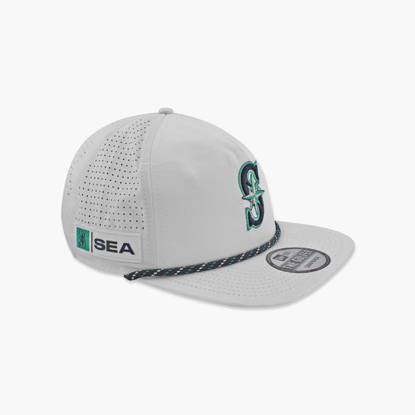 Seattle Mariners White Performance "Golfer" Snapback