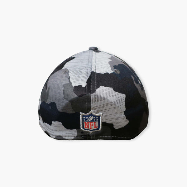 Seattle Seahawks 2022 Training Camp Grey Camo FlexFit Hat