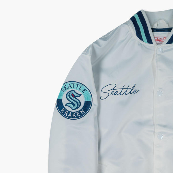 Seattle Kraken Ice Breaker Satin Jacket