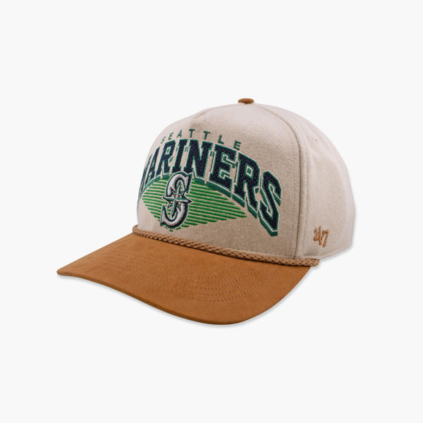 Seattle Mariners Natural Pomona Wool Hitch Snapback