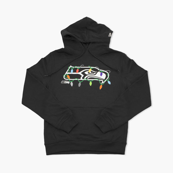 Seattle Seahawks Christmas Lights Hoodie