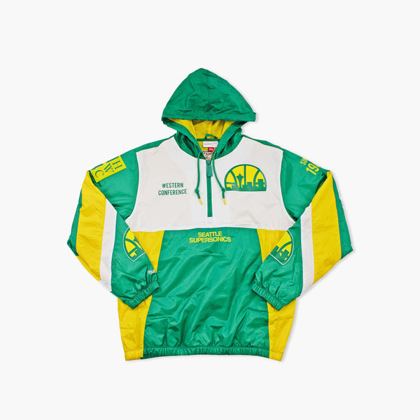 Seattle SuperSonics Team Origins Anorak Windbreaker
