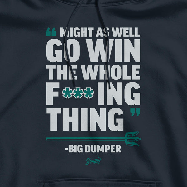 Win the Whole F****** Thing Playoff Hoodie