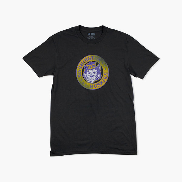 Washington Huskies Sailor Dawg Black T-Shirt