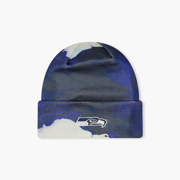 Seattle Seahawks 2022 Sideline Ink Cuff Beanie