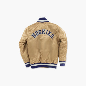 Washington Huskies Gold Youth Satin Jacket