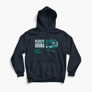 Playoff Bound Baseball Navy Hoodie