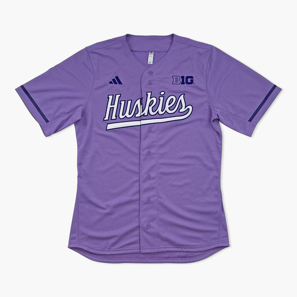 Washington Huskies Violet Fusion Baseball Jersey