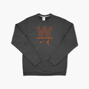 Seattle Storm WNBA Logo Charcoal Crewneck