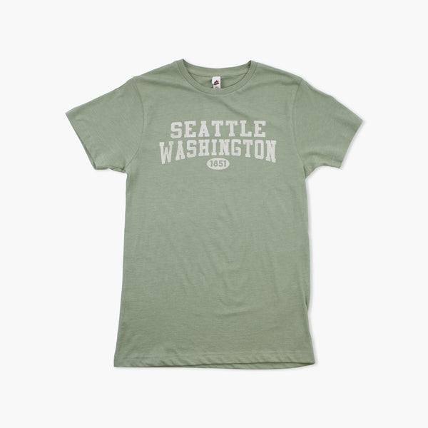 Jemaine Avocado Heather Seattle T-Shirt