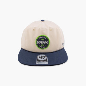 Seattle Seahawks Natural Payson Captain Snapback