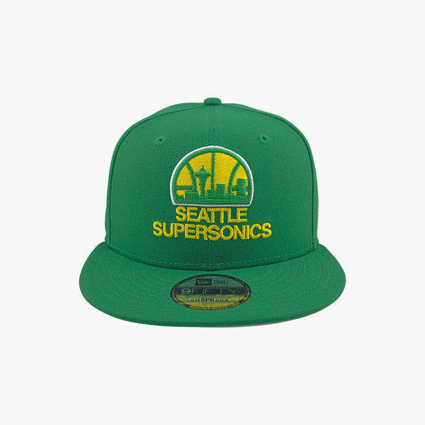 Seattle SuperSonics New Era 1989 All-Star Game Green Snapback