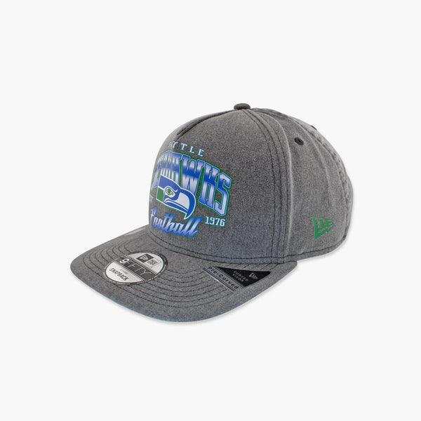 Seattle Seahawks Charcoal A-Frame Snapback