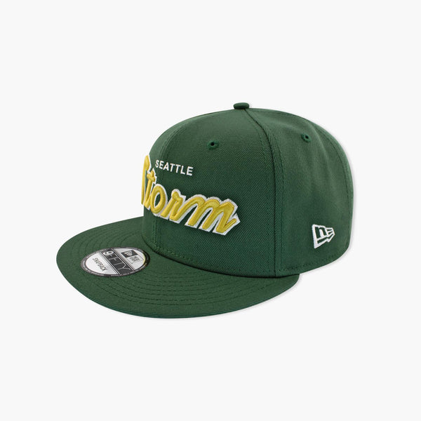 Seattle Storm Green Script Snapback