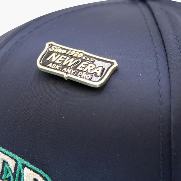 Seattle Mariners Navy Blue Satin Fitted