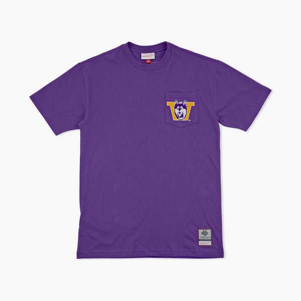 Washington Huskies Classic Throwback Premium Pocket T-Shirt