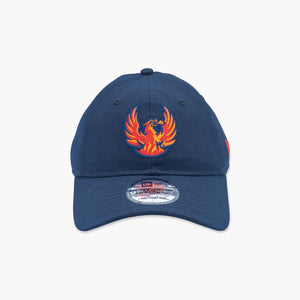 Coachella Valley Firebirds Primary Logo Navy Adjustable Hat