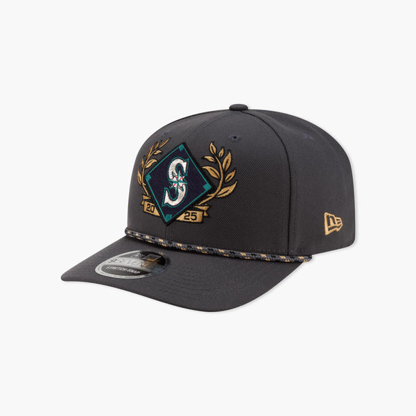 Seattle Mariners Charcoal 2025 American League Division Series Champions Snapback