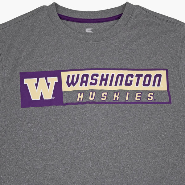 Washington Huskies Heather Charcoal T-Shirt