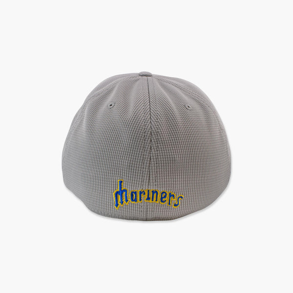 Seattle Mariners Grey Trident Active FlexFit Hat