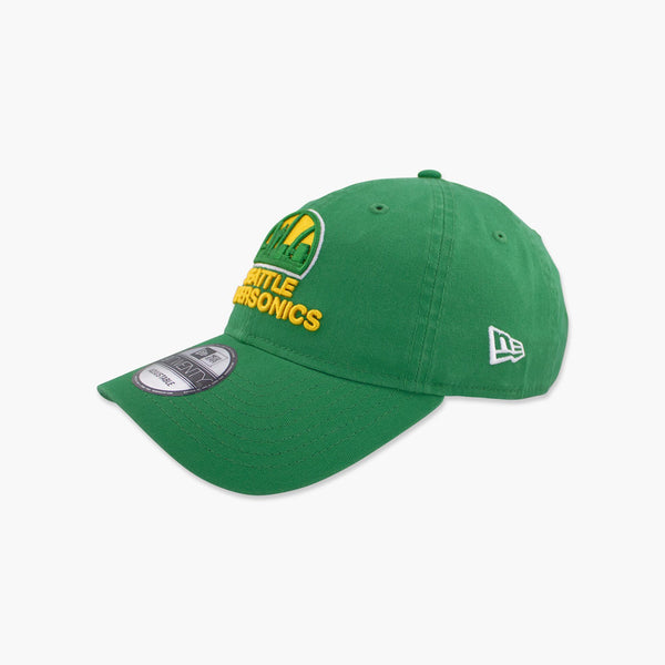 Seattle SuperSonics New Era Green Skyline Adjustable Hat