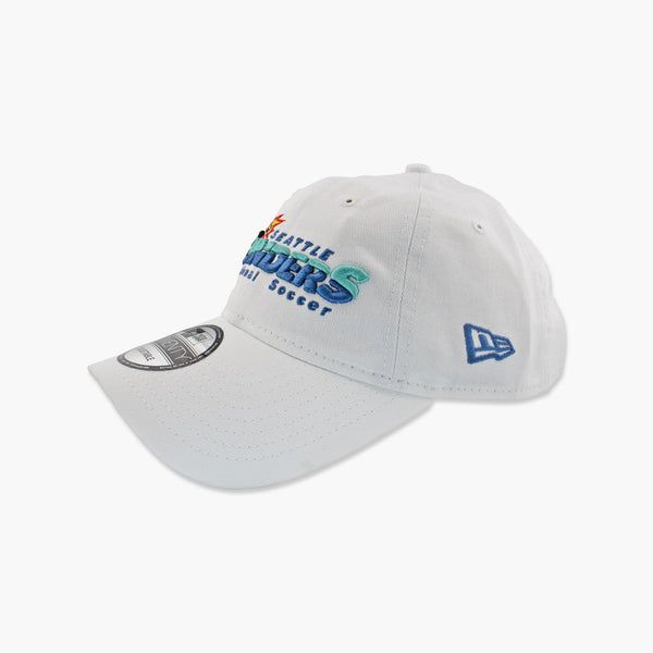 Seattle Sounders White Orca Whale Adjustable Hat