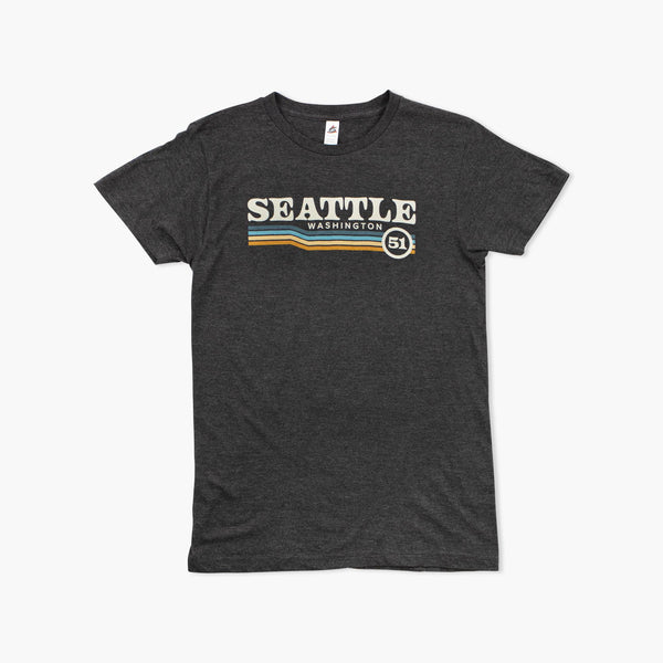 In The Groove Charcoal Heather Seattle T-Shirt