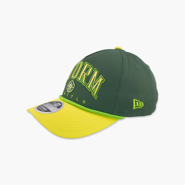Seattle Storm Arched Curved Bill Snapback