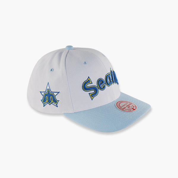 Seattle Mariners White Pro Crown Snapback