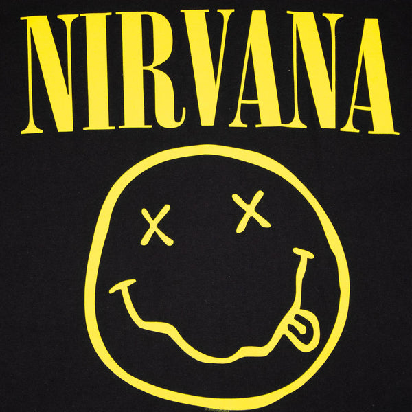 Nirvana Smile Black T-Shirt