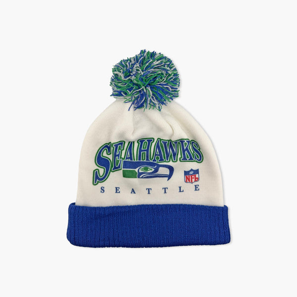 Seattle Seahawks Team Spirit Cuff Pom Beanie