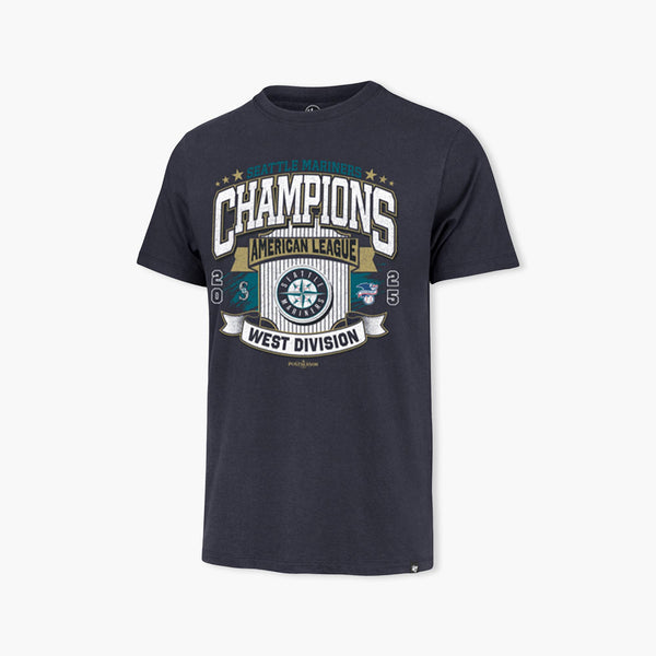 Seattle Mariners AL West Division Champions 2025 Celebration T-Shirt